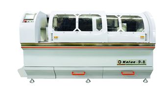 济南凯之岳门窗设备厂家详细介绍铝门窗数控角码切割锯