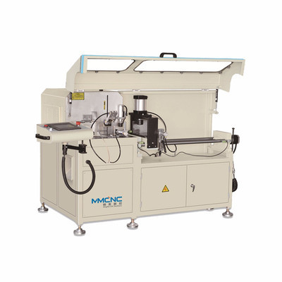 明美铝门窗重型角码自动切割锯铝门窗角码切割锯铝型材数控角码锯自动切割 .