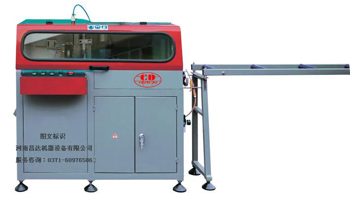 铝门窗角码自动切割锯 高效精准的铝门窗加工设备